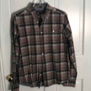 Ben Sherman long sleeve plaid shirt